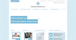 Desktop Screenshot of kk-essen.de