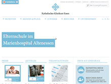 Tablet Screenshot of kk-essen.de